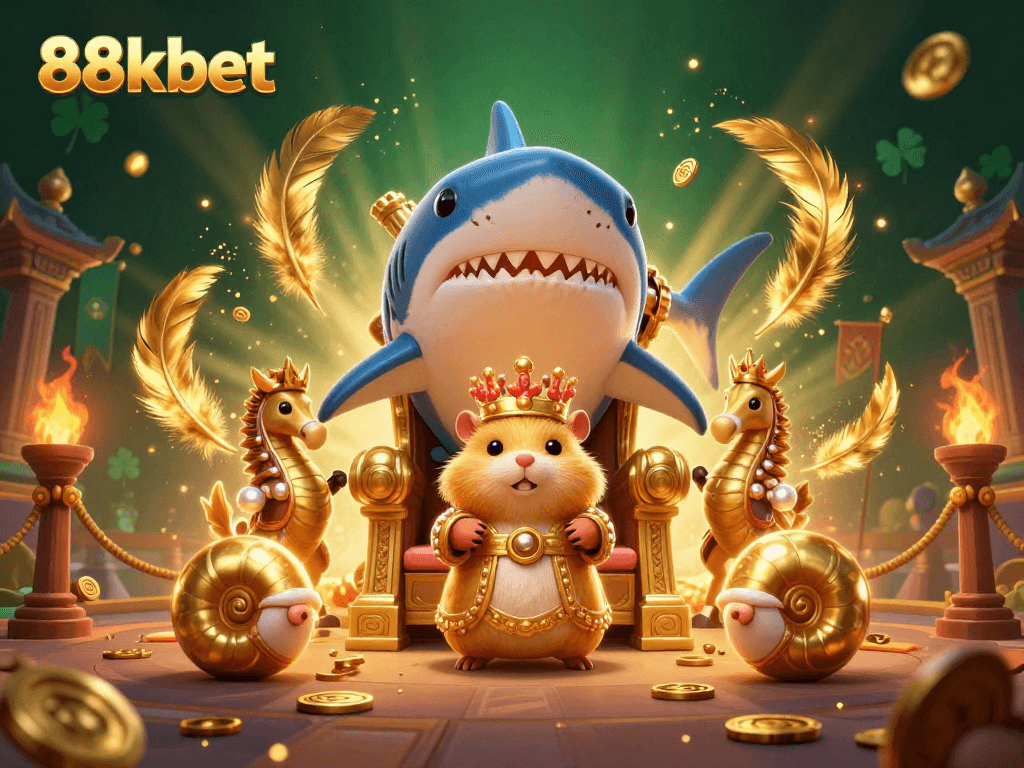 Engage with thrilling gaming opportunities at 88kbet featuring vibrant casino elements and iconic gaming characters.