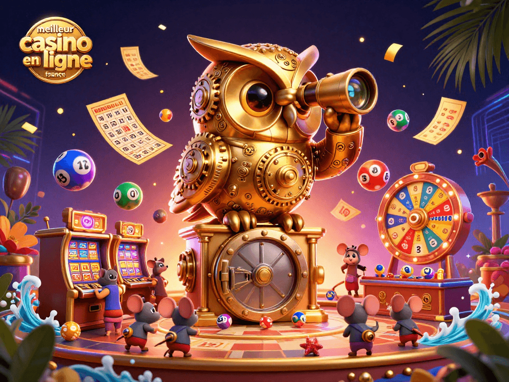 Jouez avec succès dans le meilleur casino en ligne France grâce à des machines à sous en 3D animées.