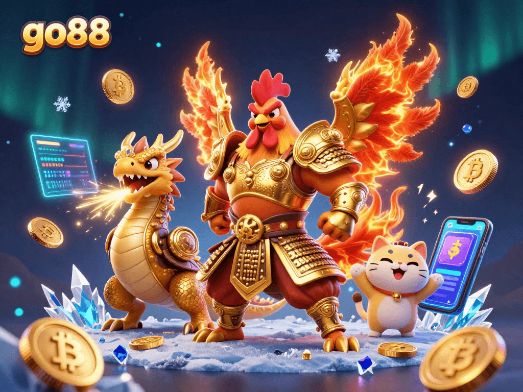 Engage in thrilling crypto gaming at go88 with dynamic characters and vibrant visuals.