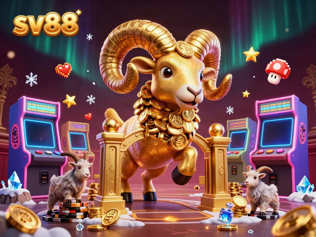 Experience the thrill of sv88 with our vibrant casino-themed digital illustration.