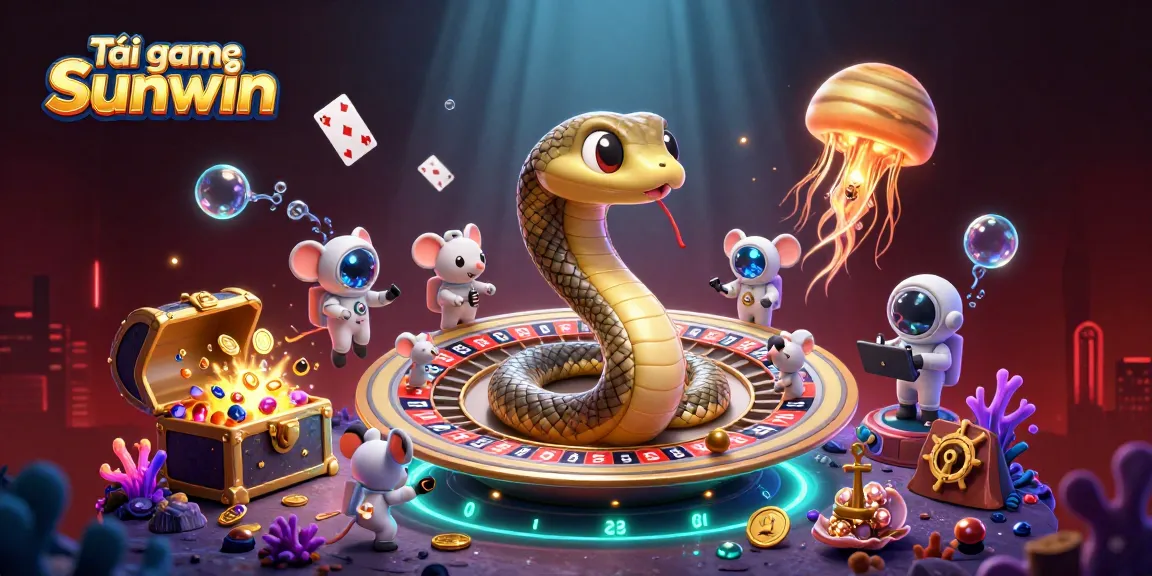 Tải game Sunwin and experience thrilling gameplay amid colorful underwater treasures